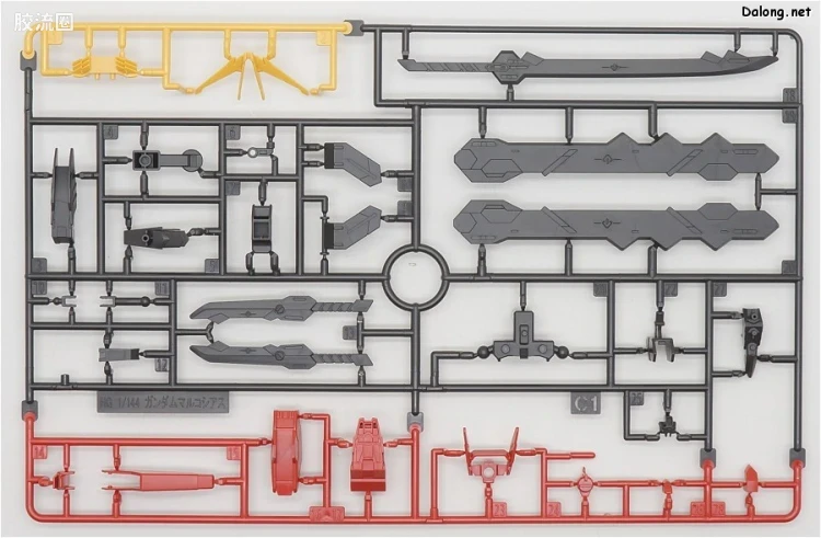 高达铁血的奥尔芬斯 HG 1/144 普通版 40 高达马可西亚斯 - 图片